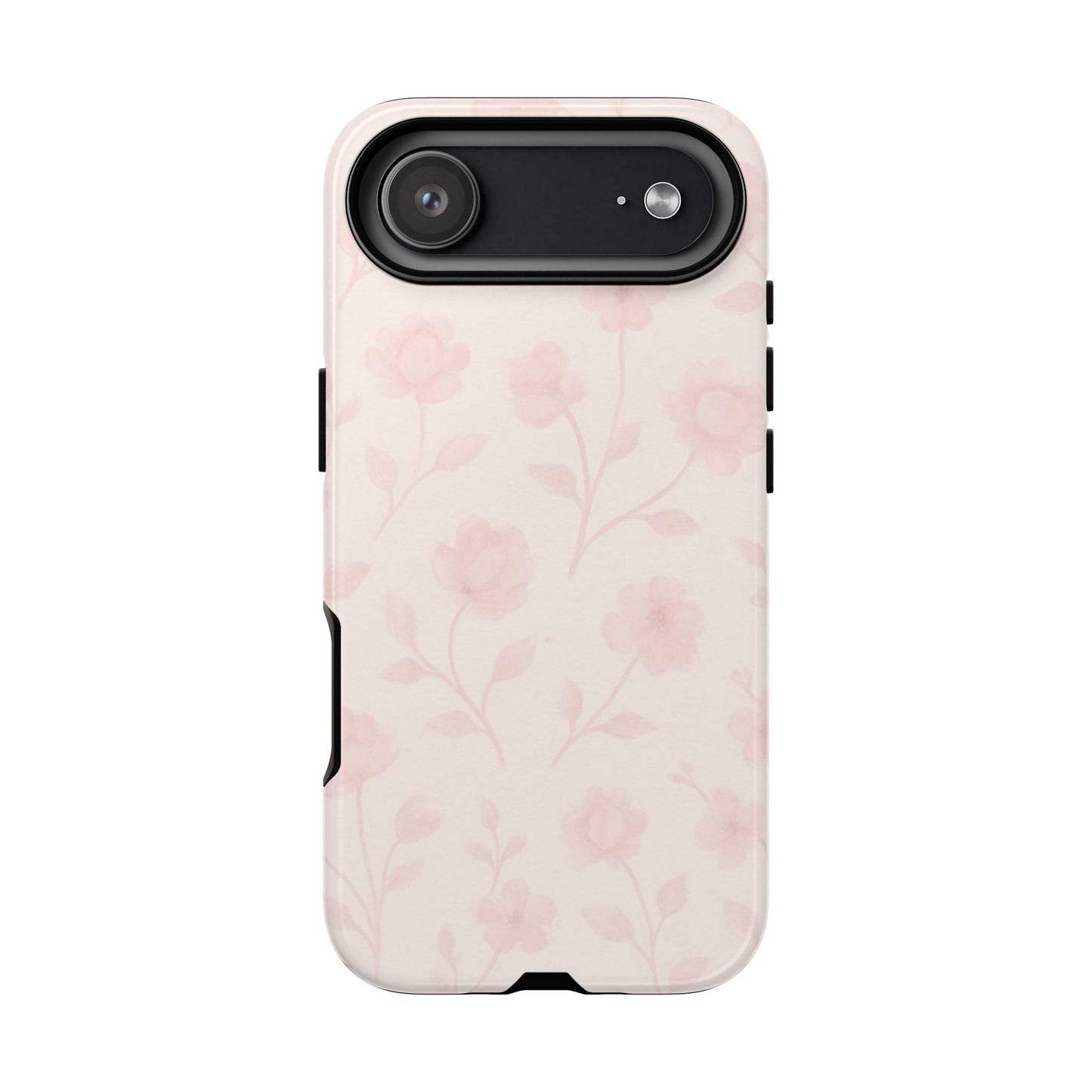 Ballet Pink Vintage Florals - iPhone Case