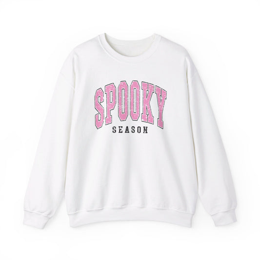 Spooky Season - Sporty Halloween Sweatshirt - Unisex Heavy Blend™ Crewneck Sweatshirt