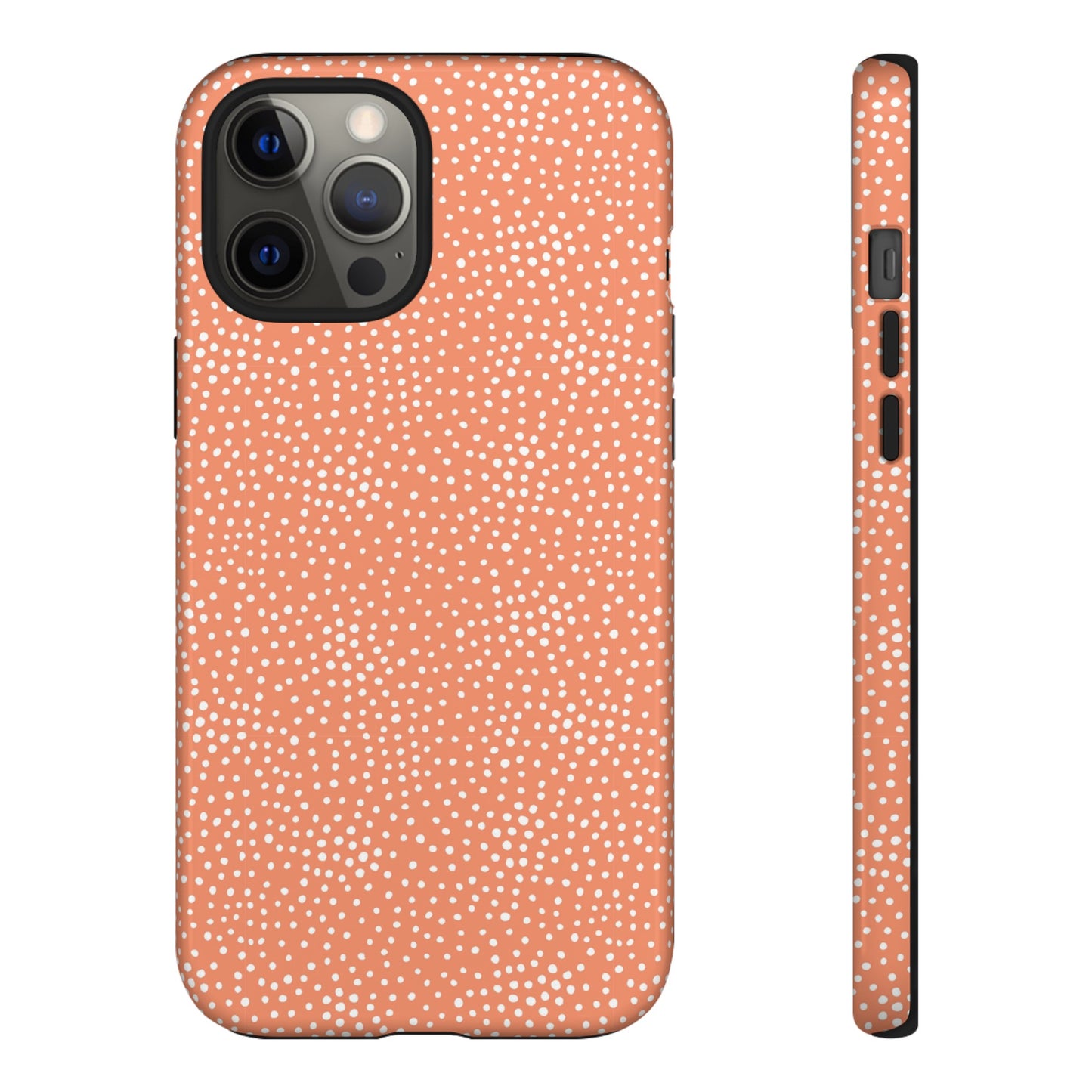 Dotted Orange Halloween/Fall - iPhone Case