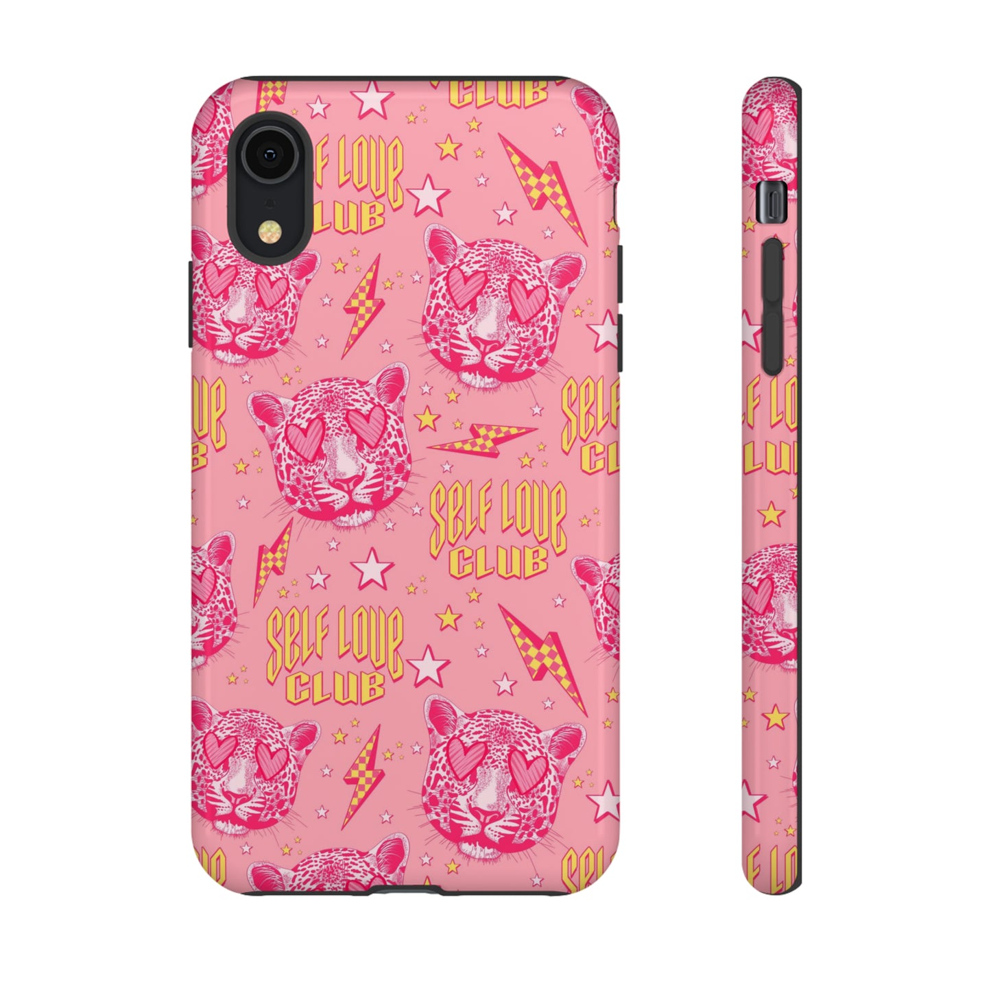 Self Love Club Tiger - Pink iPhone Case