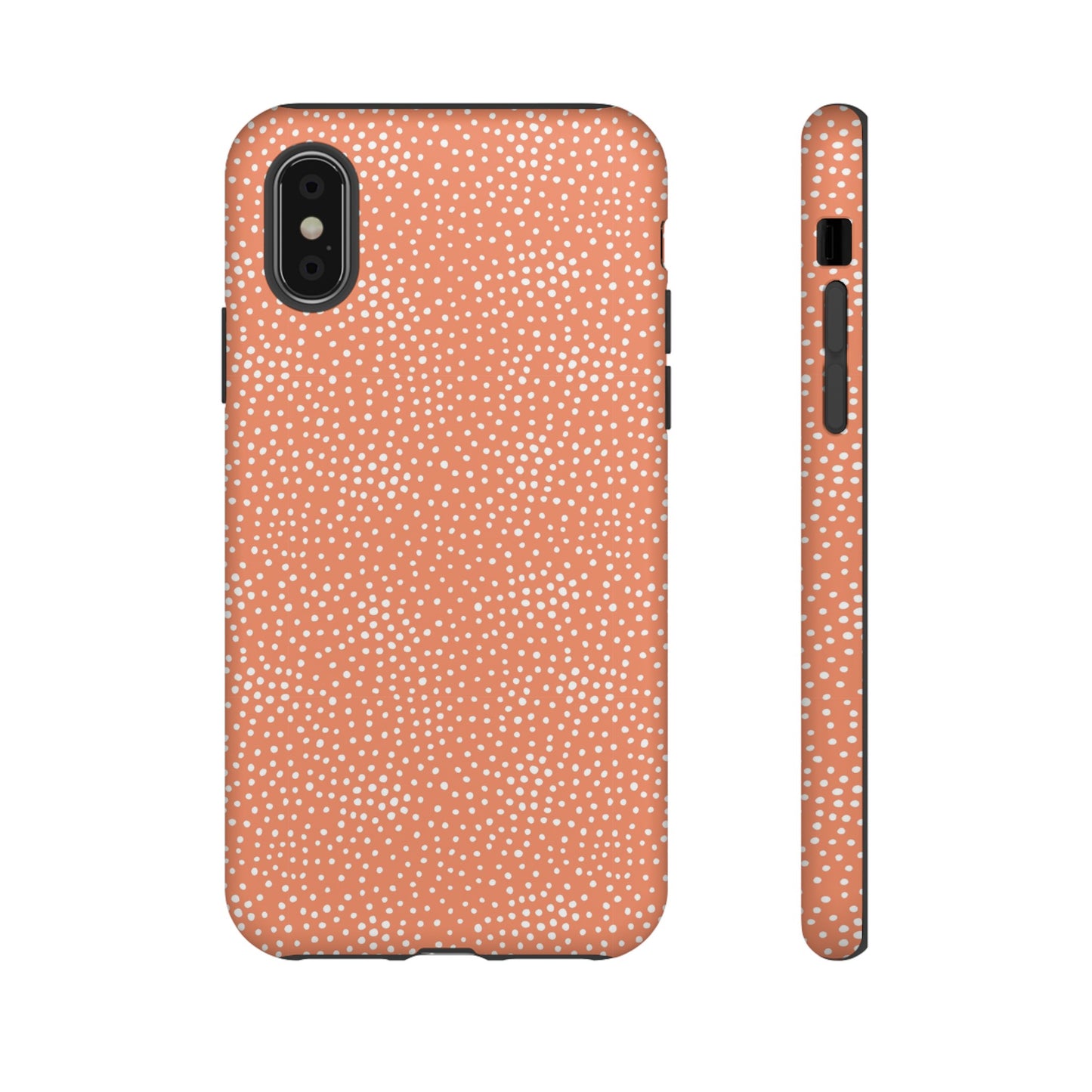 Dotted Orange Halloween/Fall - iPhone Case