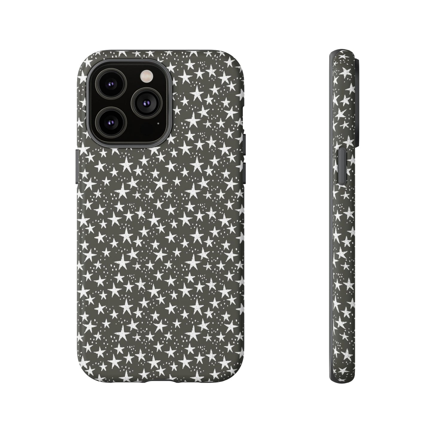 Halloween Stars Black - iPhone Case