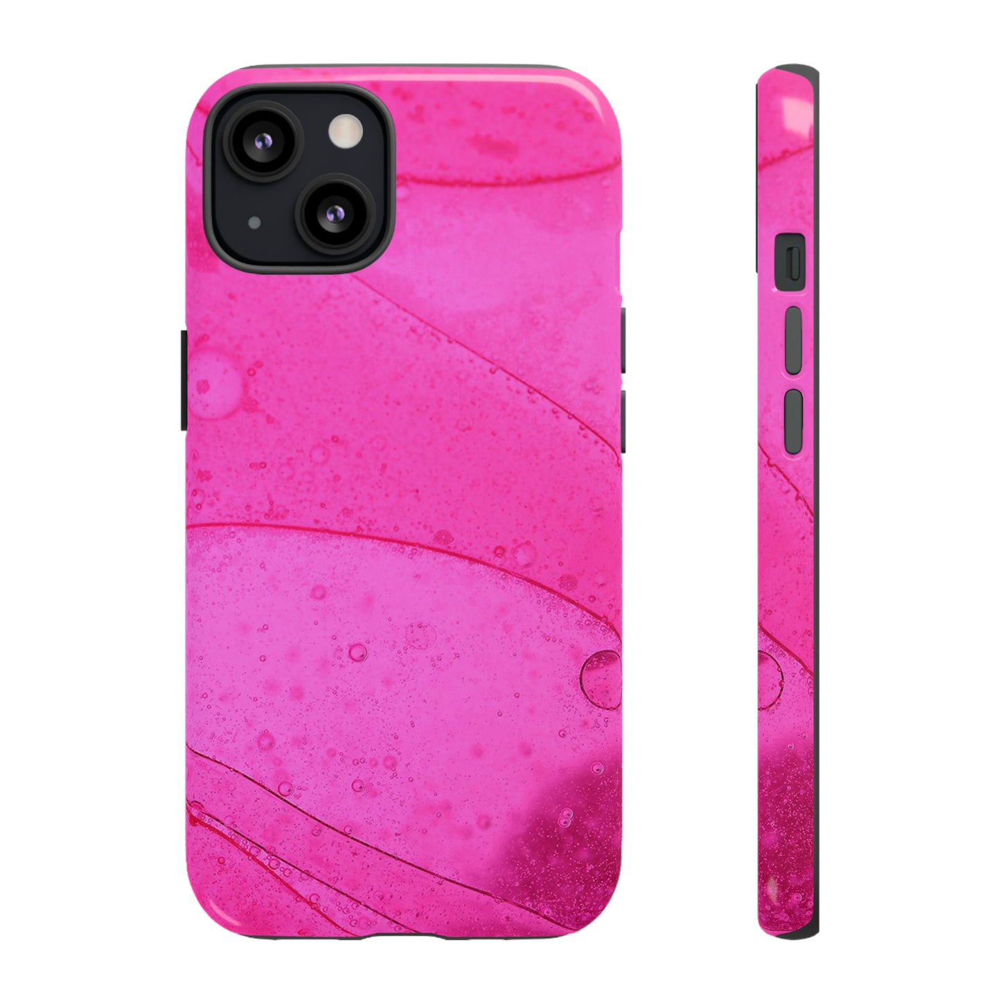 Hot Pink Lava - iPhone Case