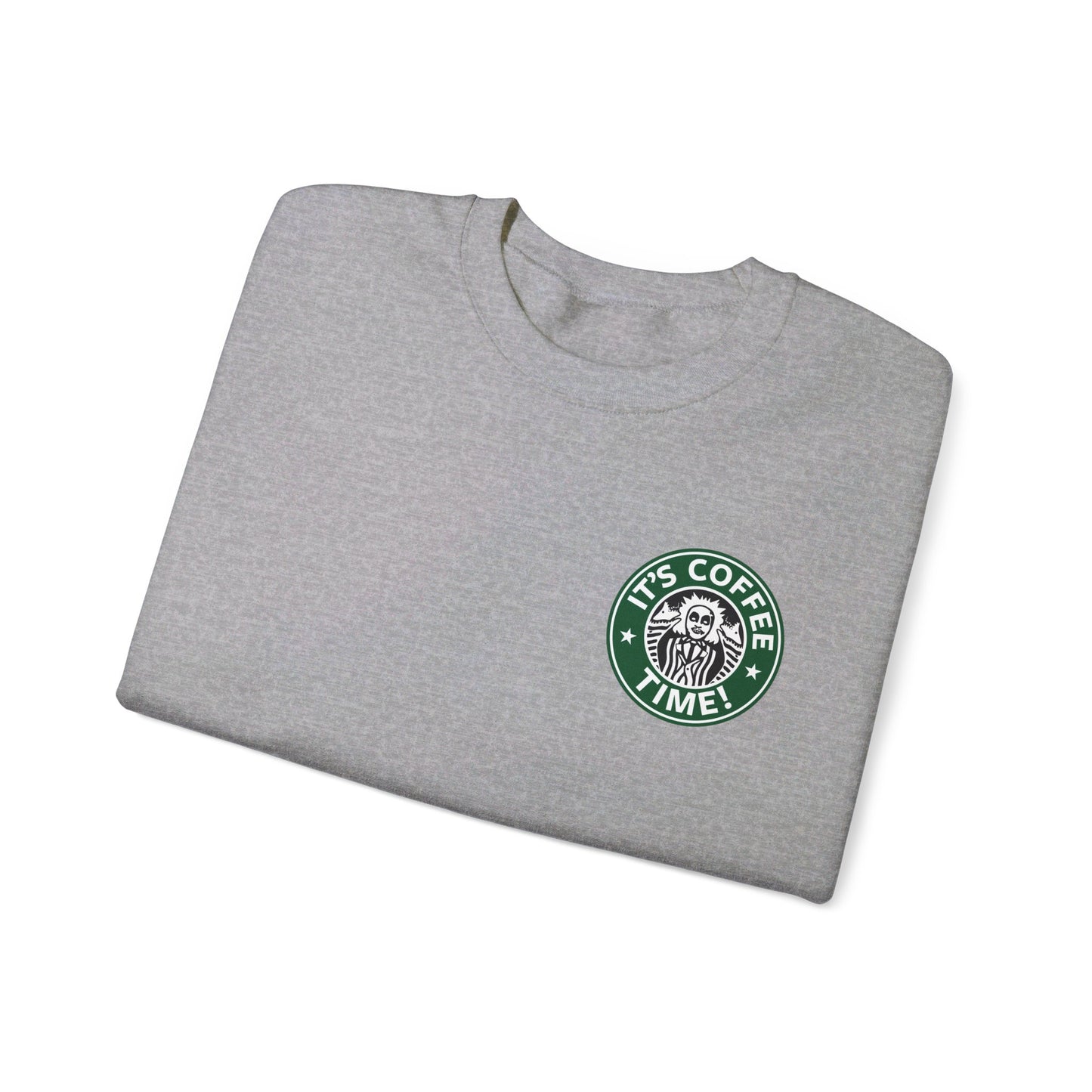 It's Coffee Time - Halloween - Unisex Heavy Blend™ Crewneck Sweatshirt