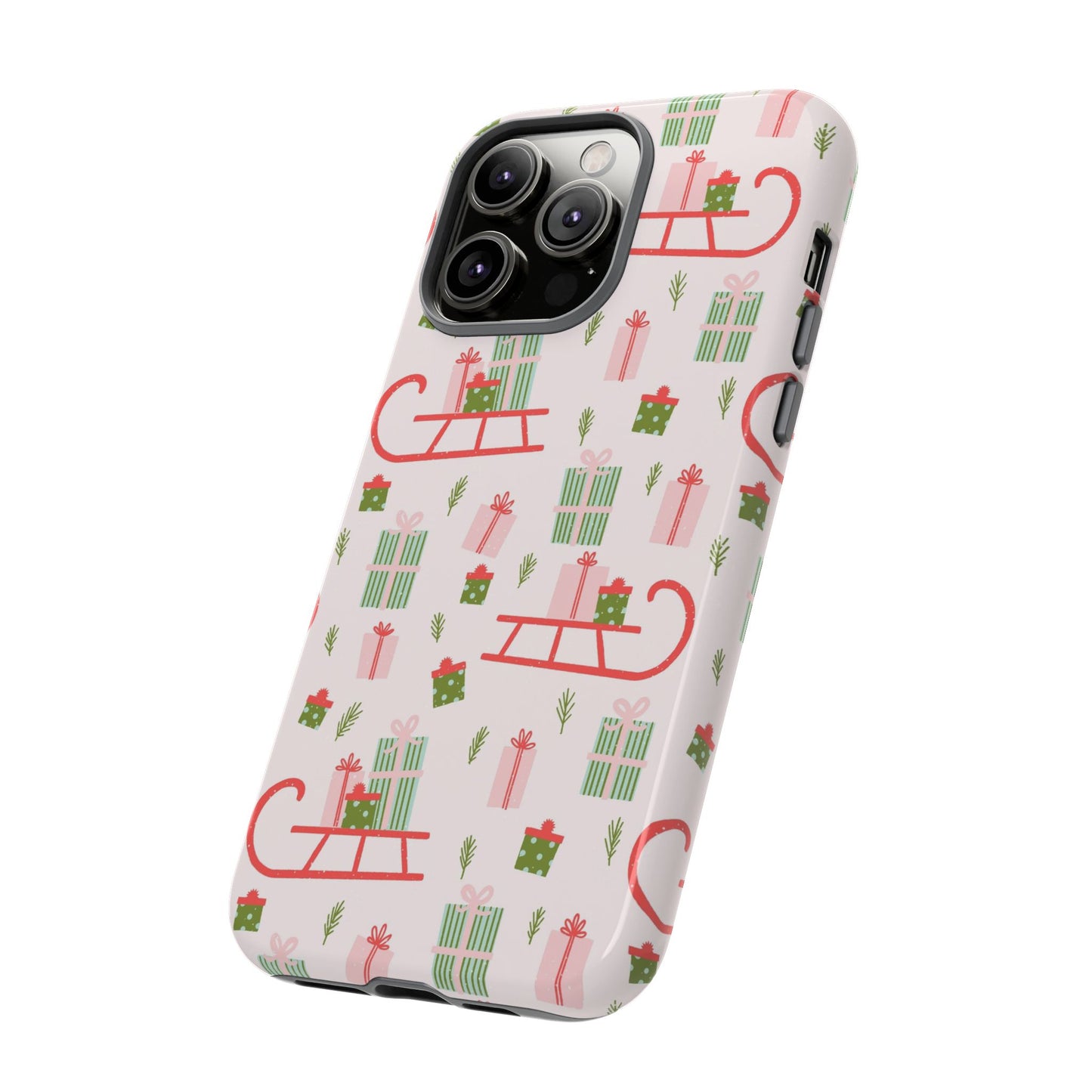 Christmas Gift Sled - iPhone Case