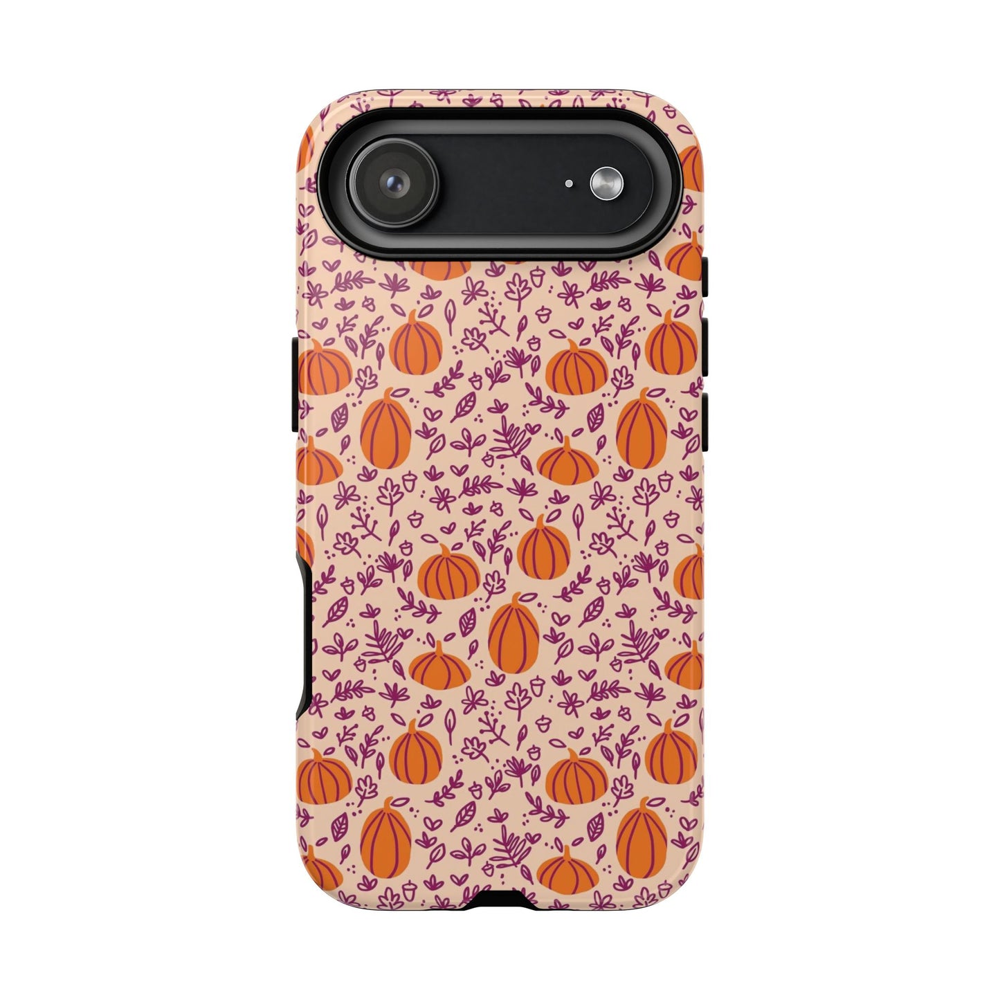 Pumpkin and Doodles Florals - iPhone Case