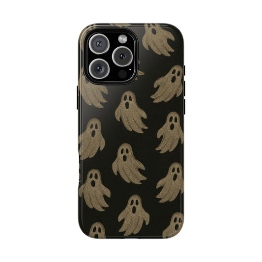 Painted Halloween Ghosts - iPhone Case