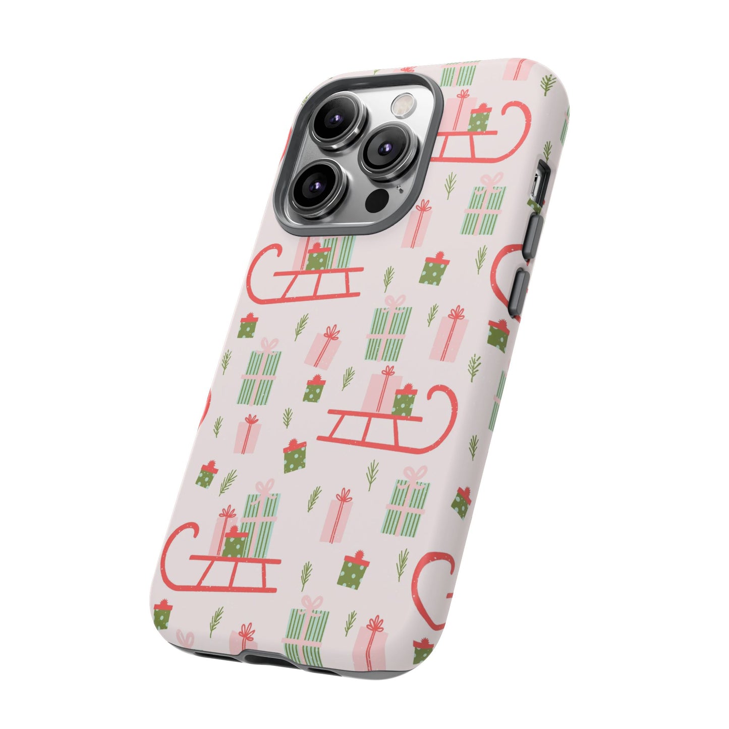 Christmas Gift Sled - iPhone Case