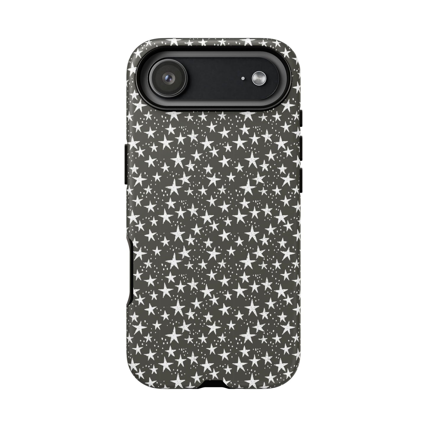 Halloween Stars Black - iPhone Case