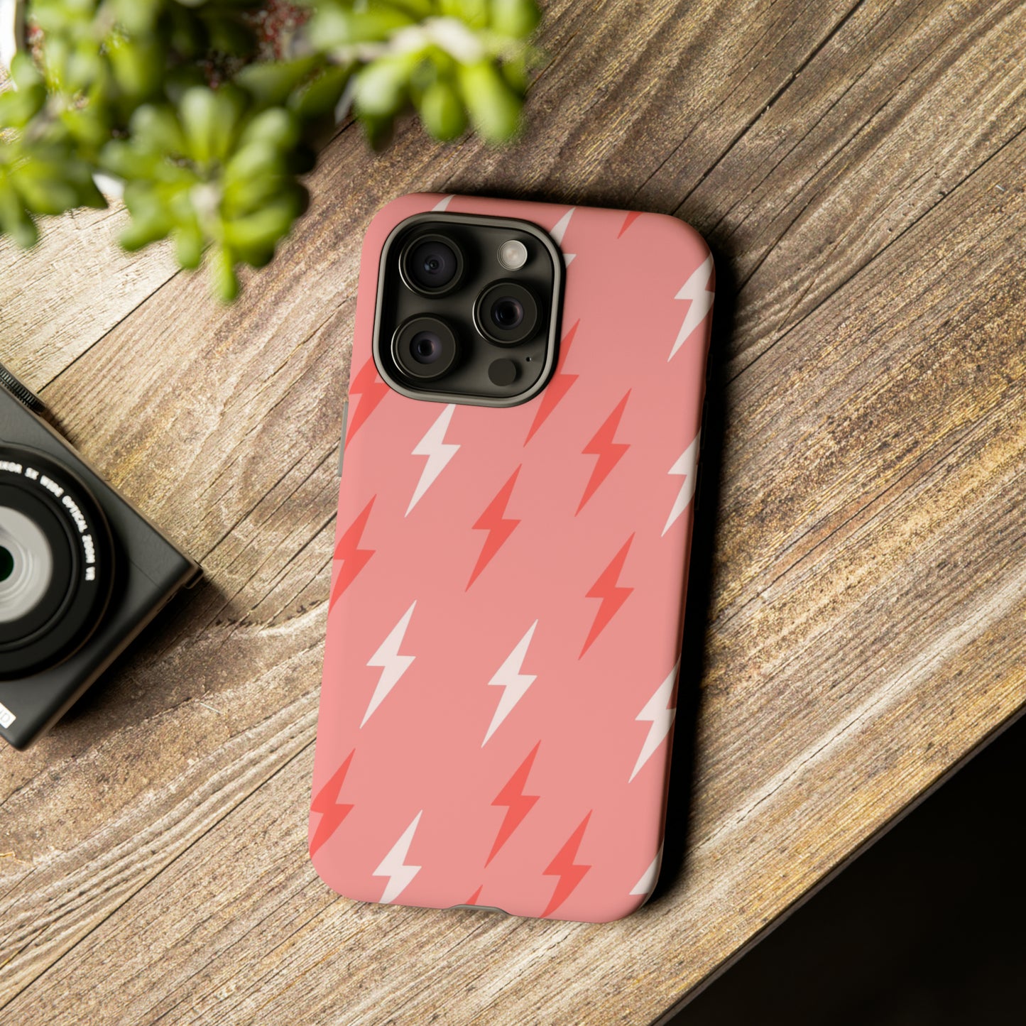 Pink Lightning - iPhone Case