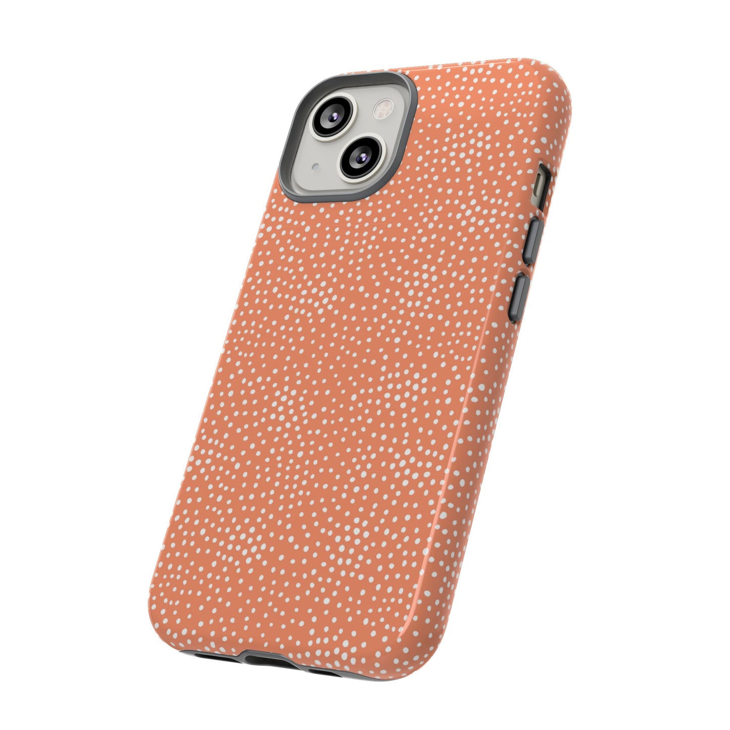 Dotted Orange Halloween/Fall - iPhone Case