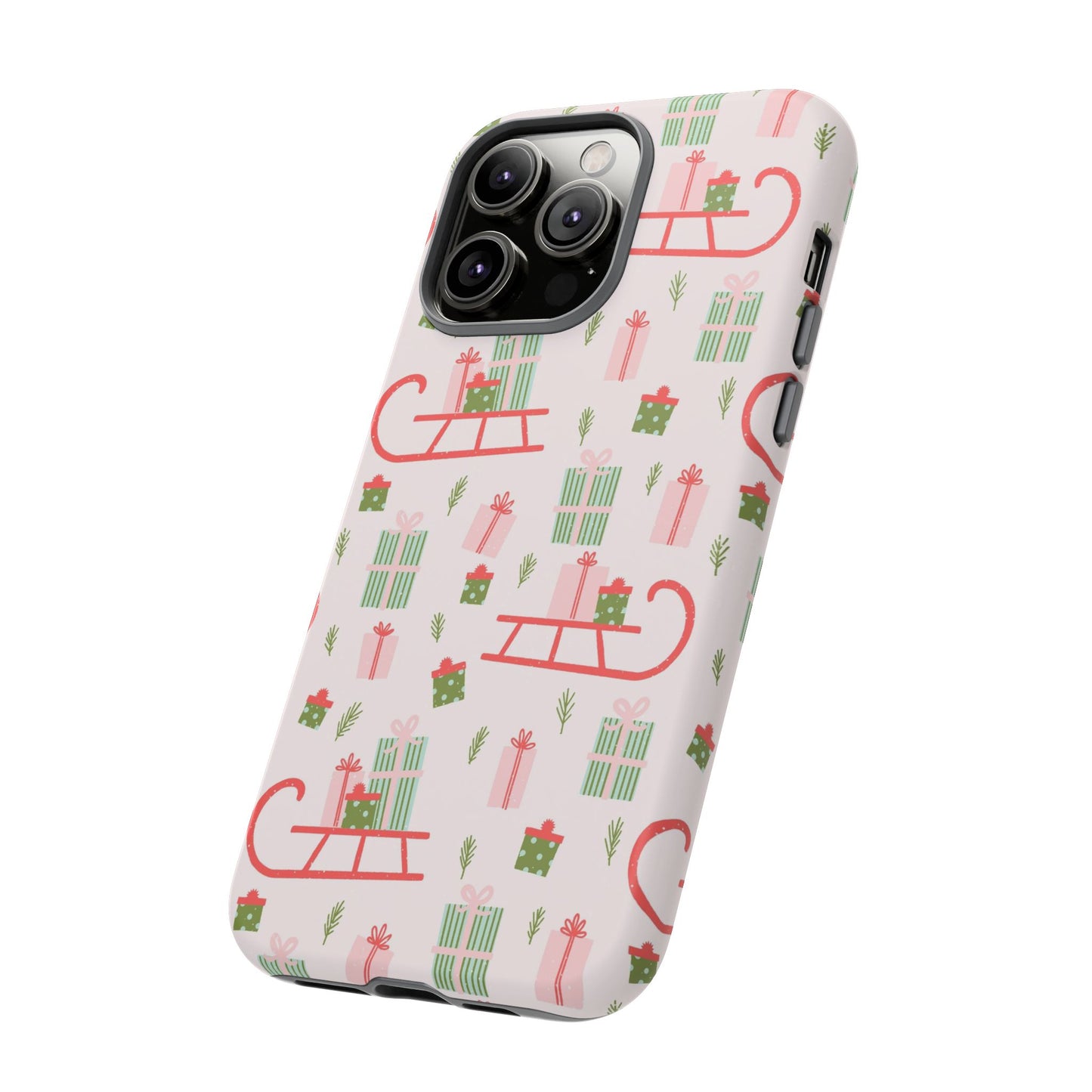 Christmas Gift Sled - iPhone Case