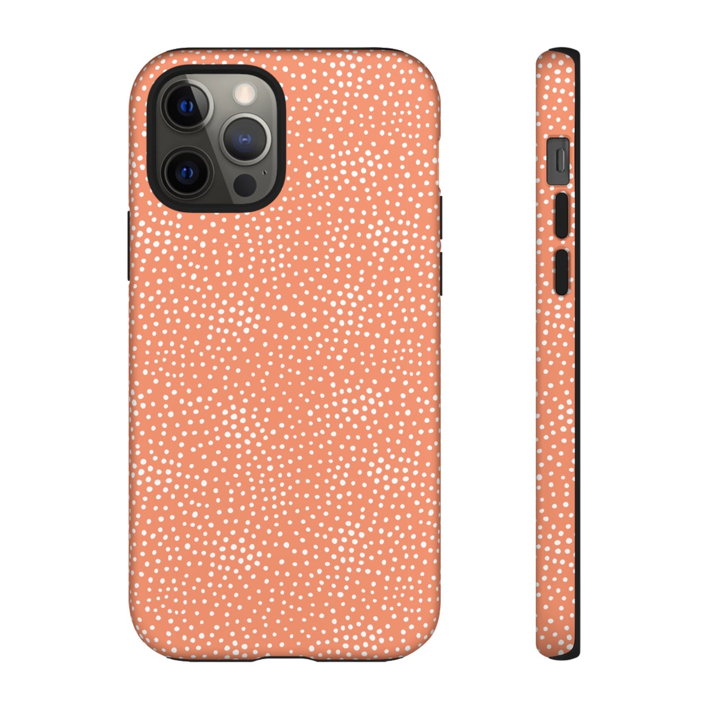 Dotted Orange Halloween/Fall - iPhone Case