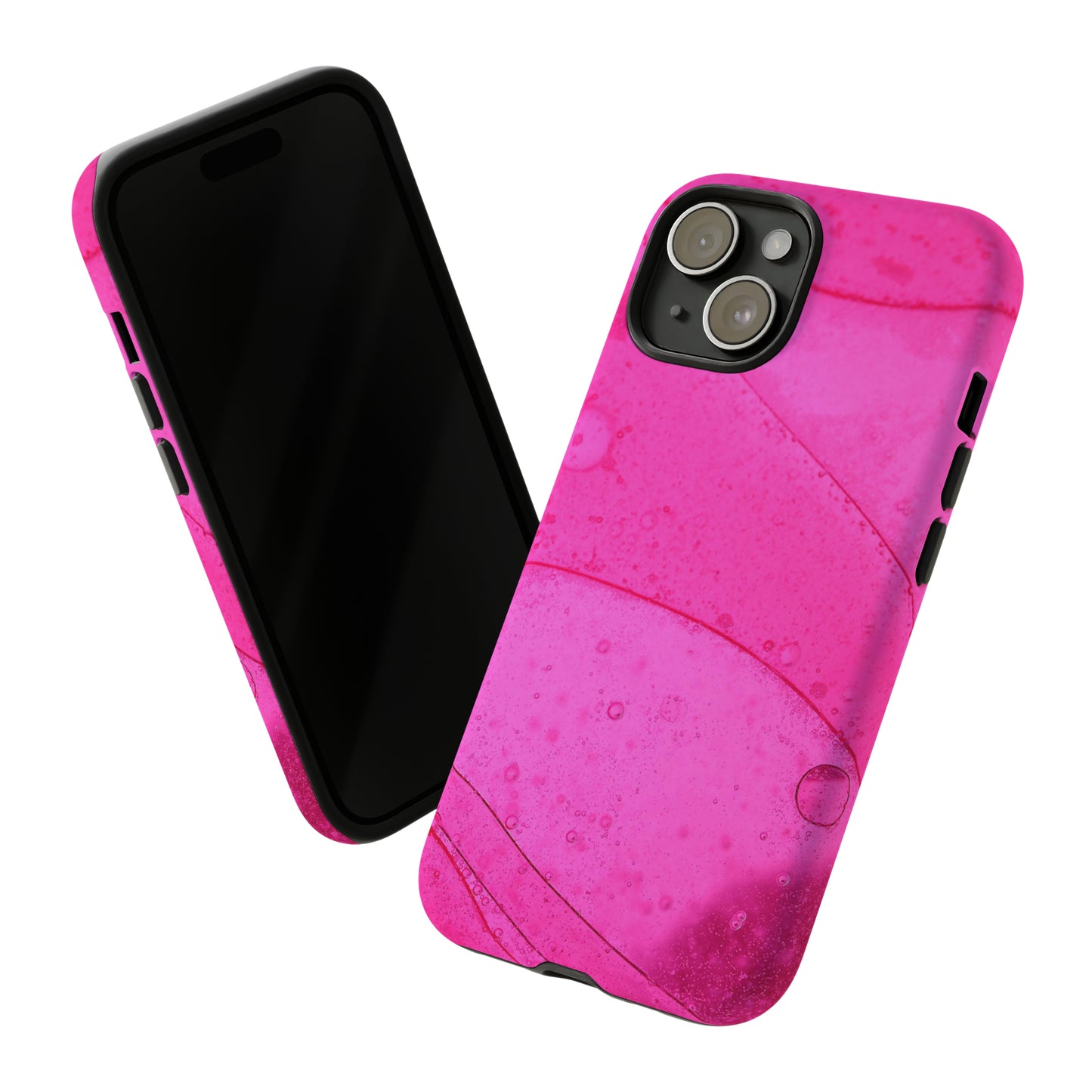 Hot Pink Lava - iPhone Case