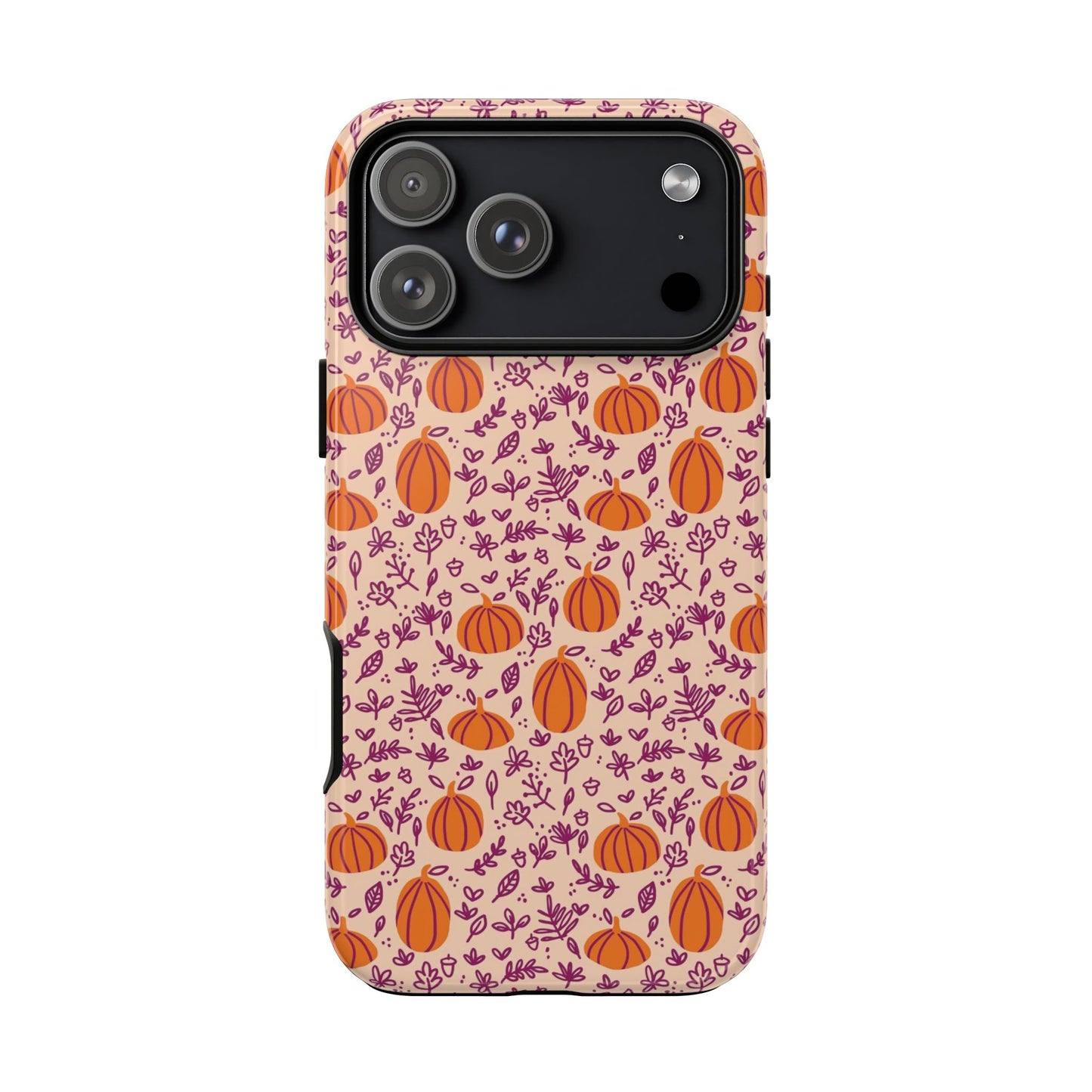Pumpkin and Doodles Florals - iPhone Case