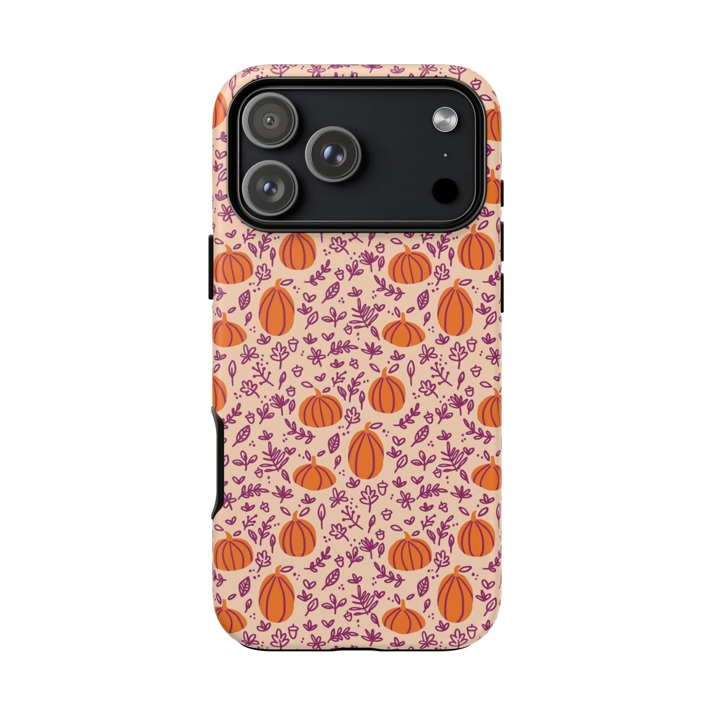 Pumpkin and Doodles Florals - iPhone Case