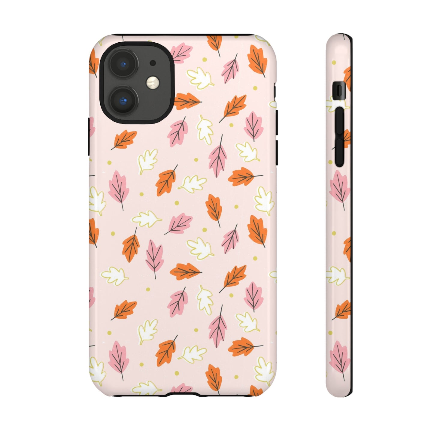 Boho Fall Leaves - iPhone Case