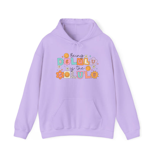 DELULU Cute Hoodie Sweatshirt