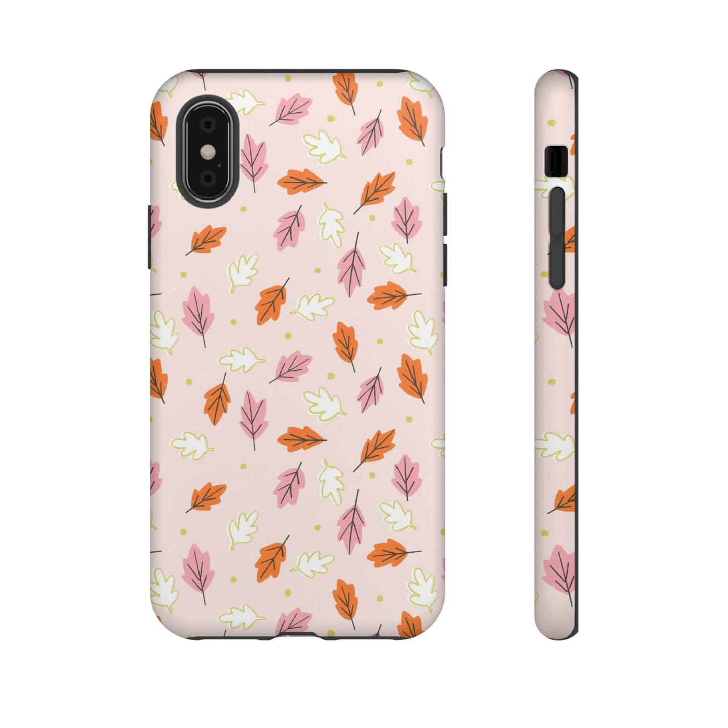 Boho Fall Leaves - iPhone Case