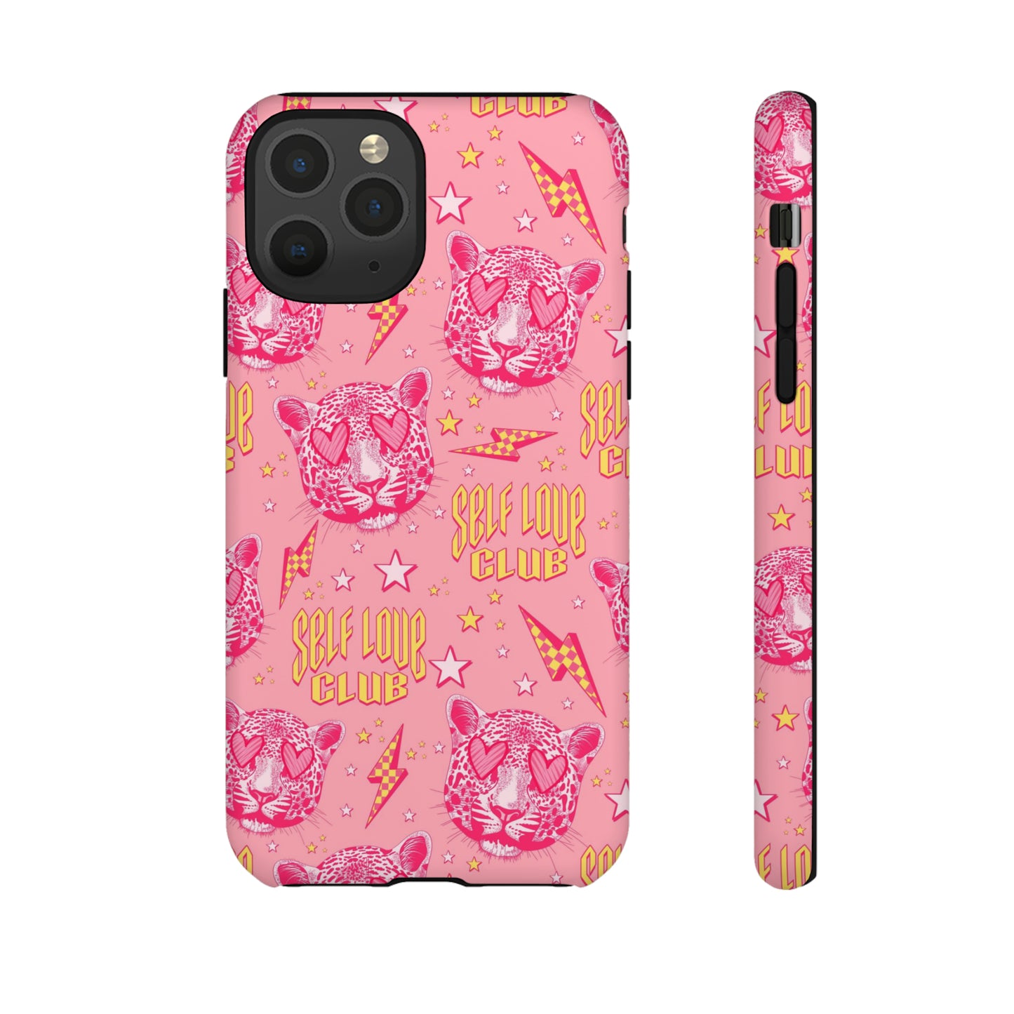 Self Love Club Tiger - Pink iPhone Case