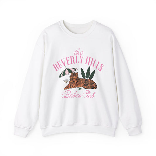 The Beverly Hills Babes Club - Cute Retro Sweatshirt