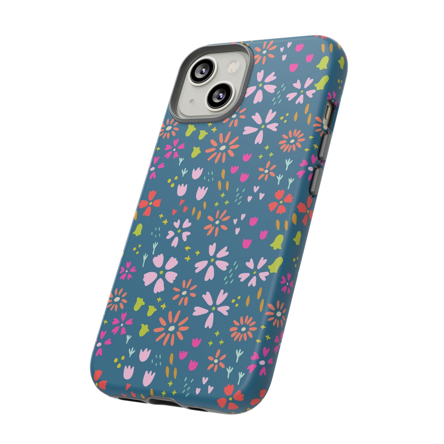 Blue Spring Florals - iPhone Case