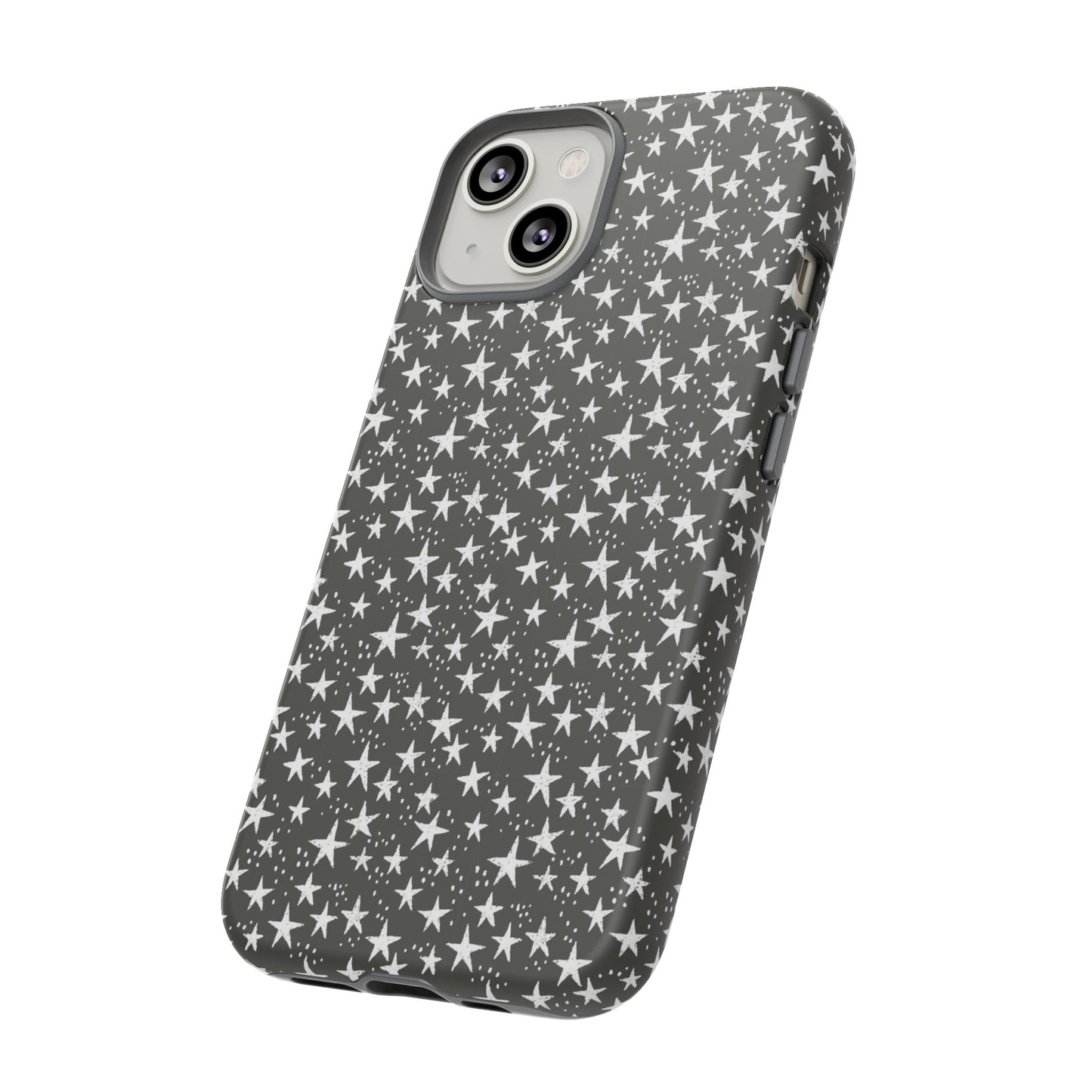 Halloween Stars Black - iPhone Case