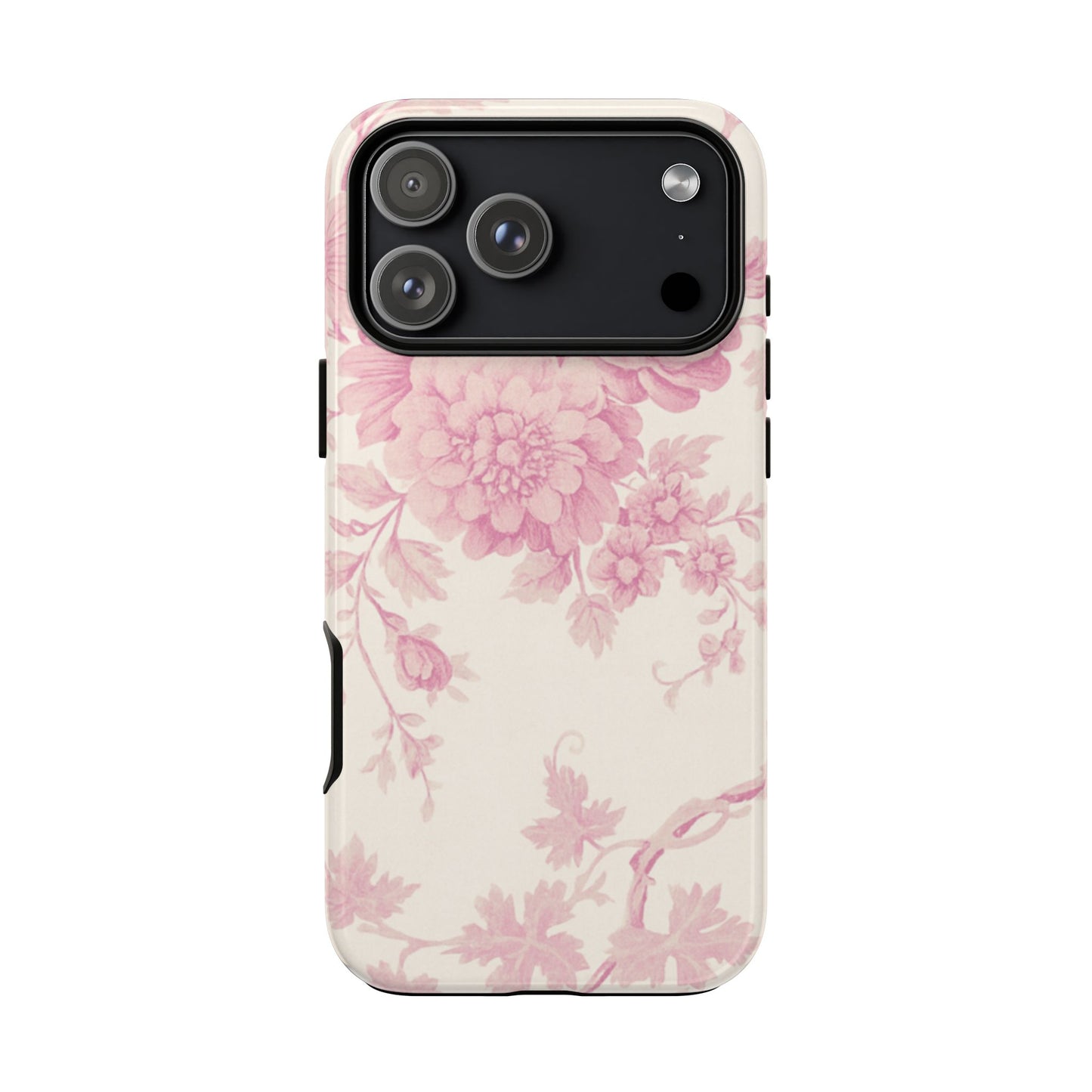 Vintage Pink Florals - iPhone Case