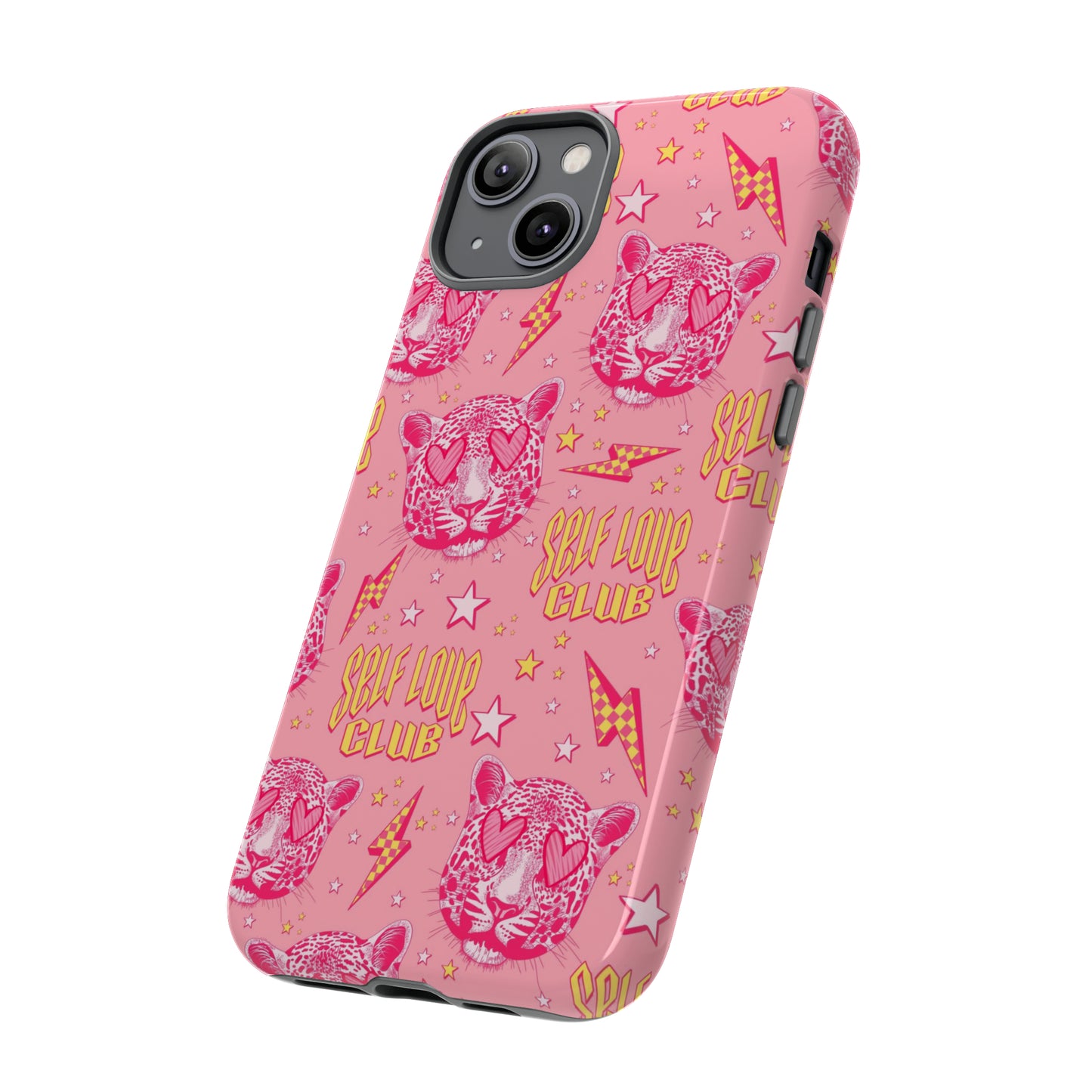 Self Love Club Tiger - Pink iPhone Case