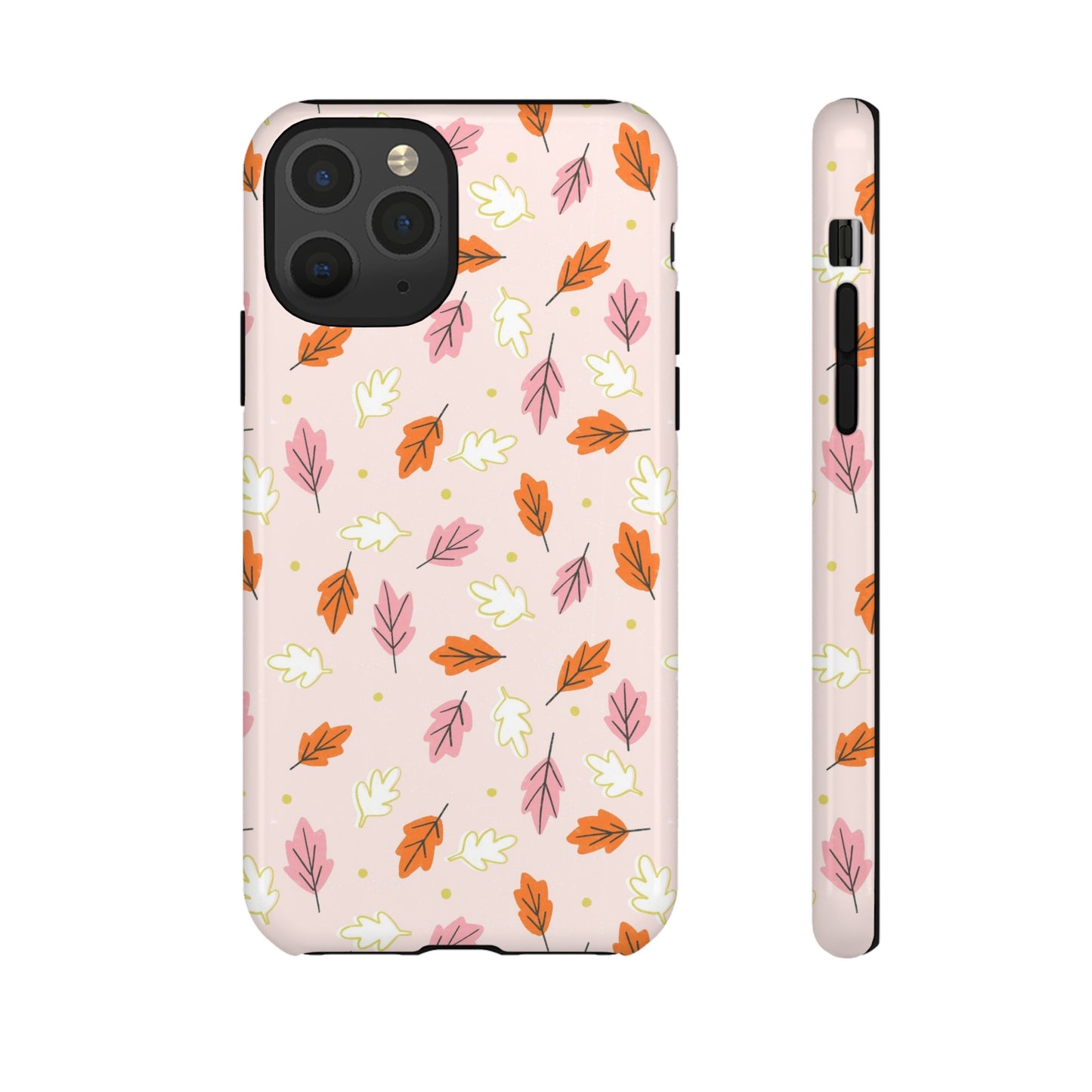 Boho Fall Leaves - iPhone Case