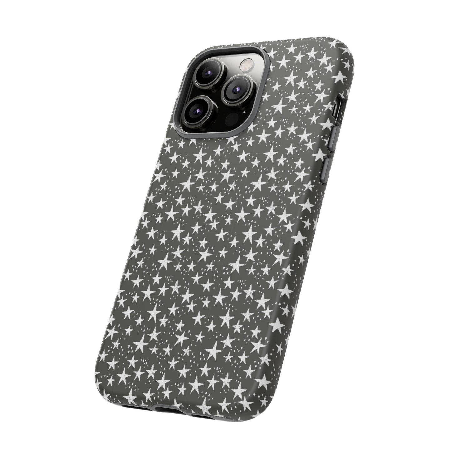 Halloween Stars Black - iPhone Case