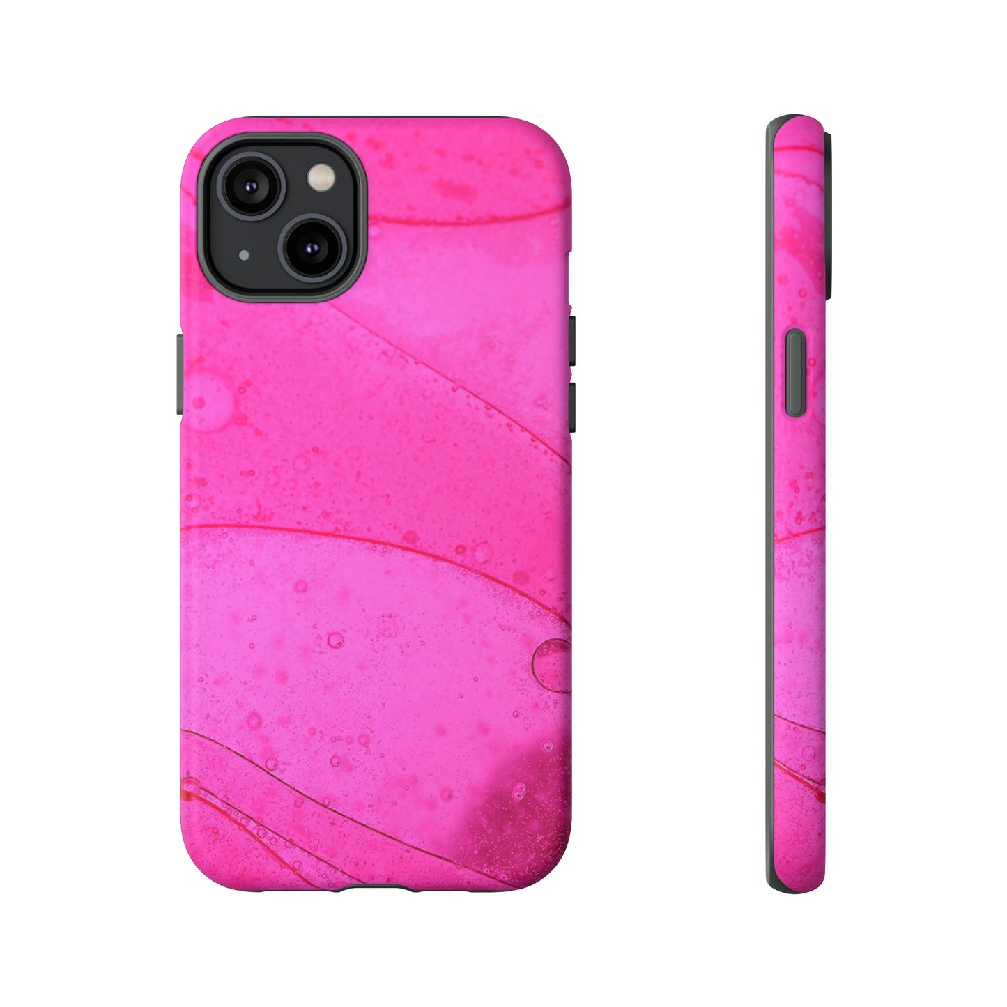 Hot Pink Lava - iPhone Case