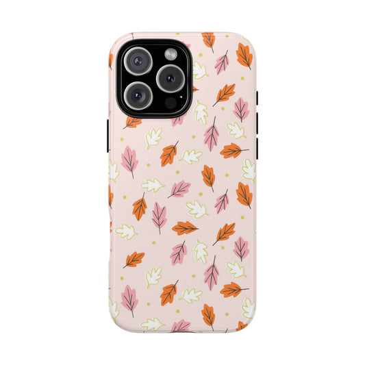 Boho Fall Leaves - iPhone Case