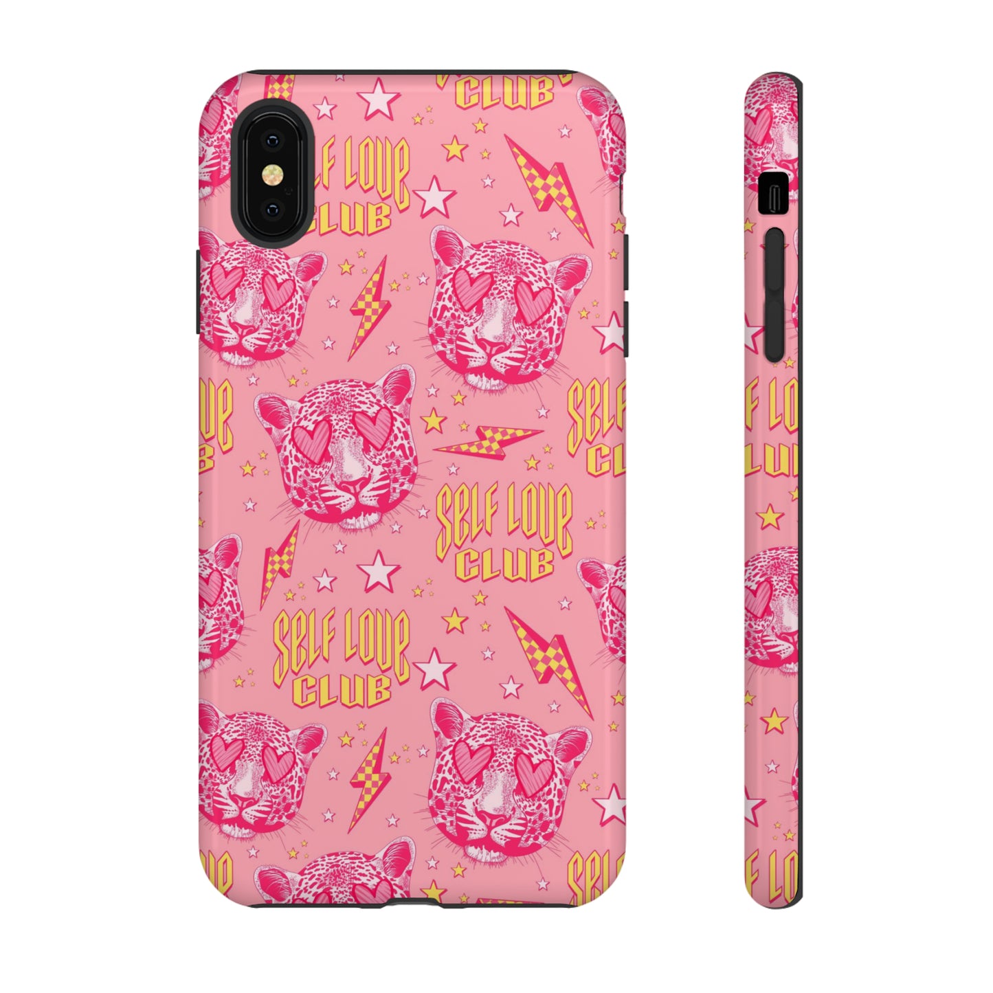 Self Love Club Tiger - Pink iPhone Case