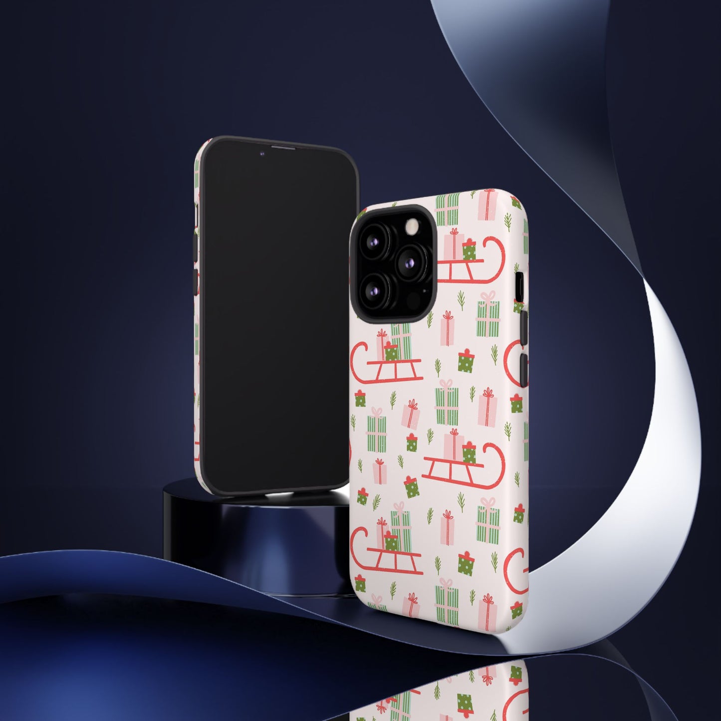 Christmas Gift Sled - iPhone Case