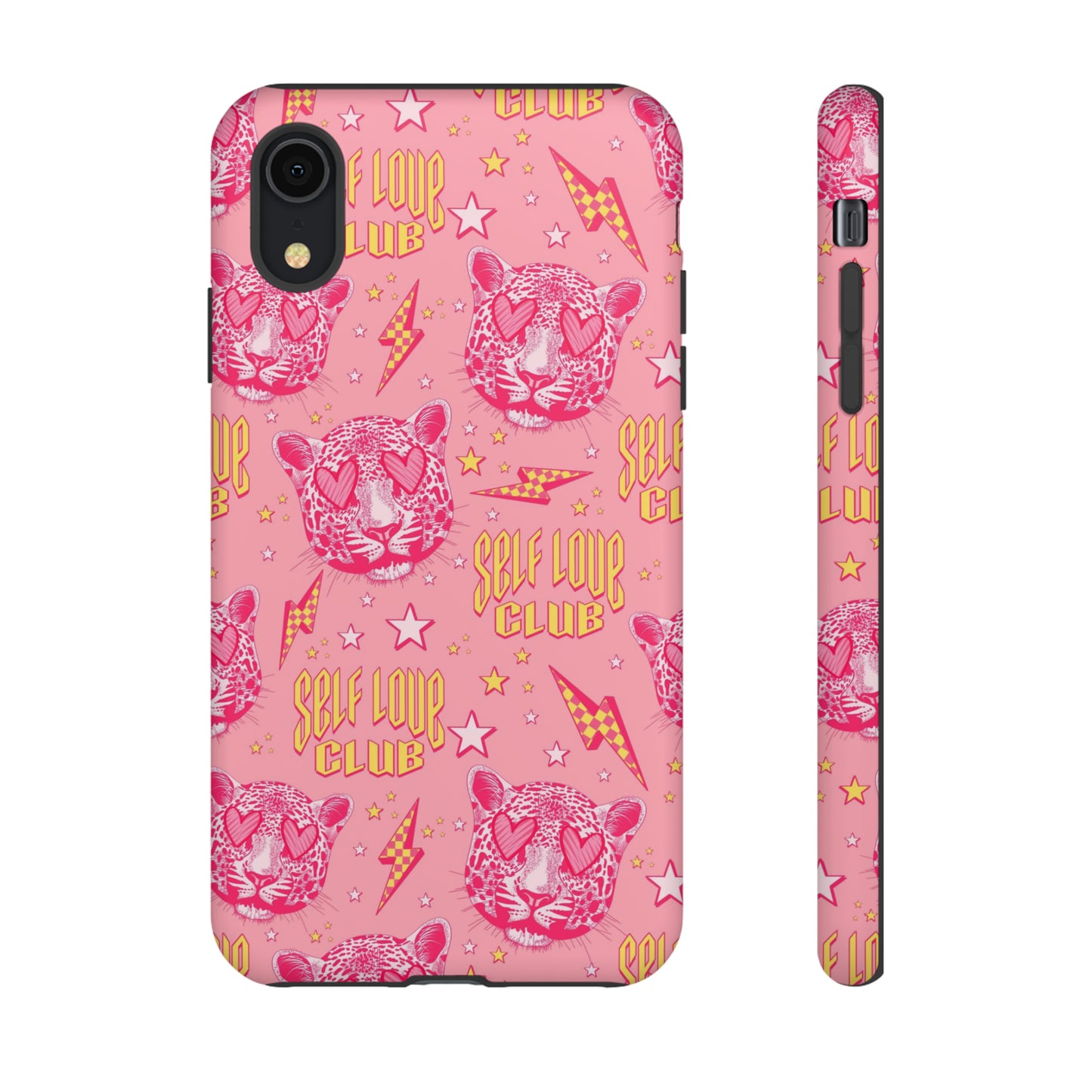 Self Love Club Tiger - Pink iPhone Case