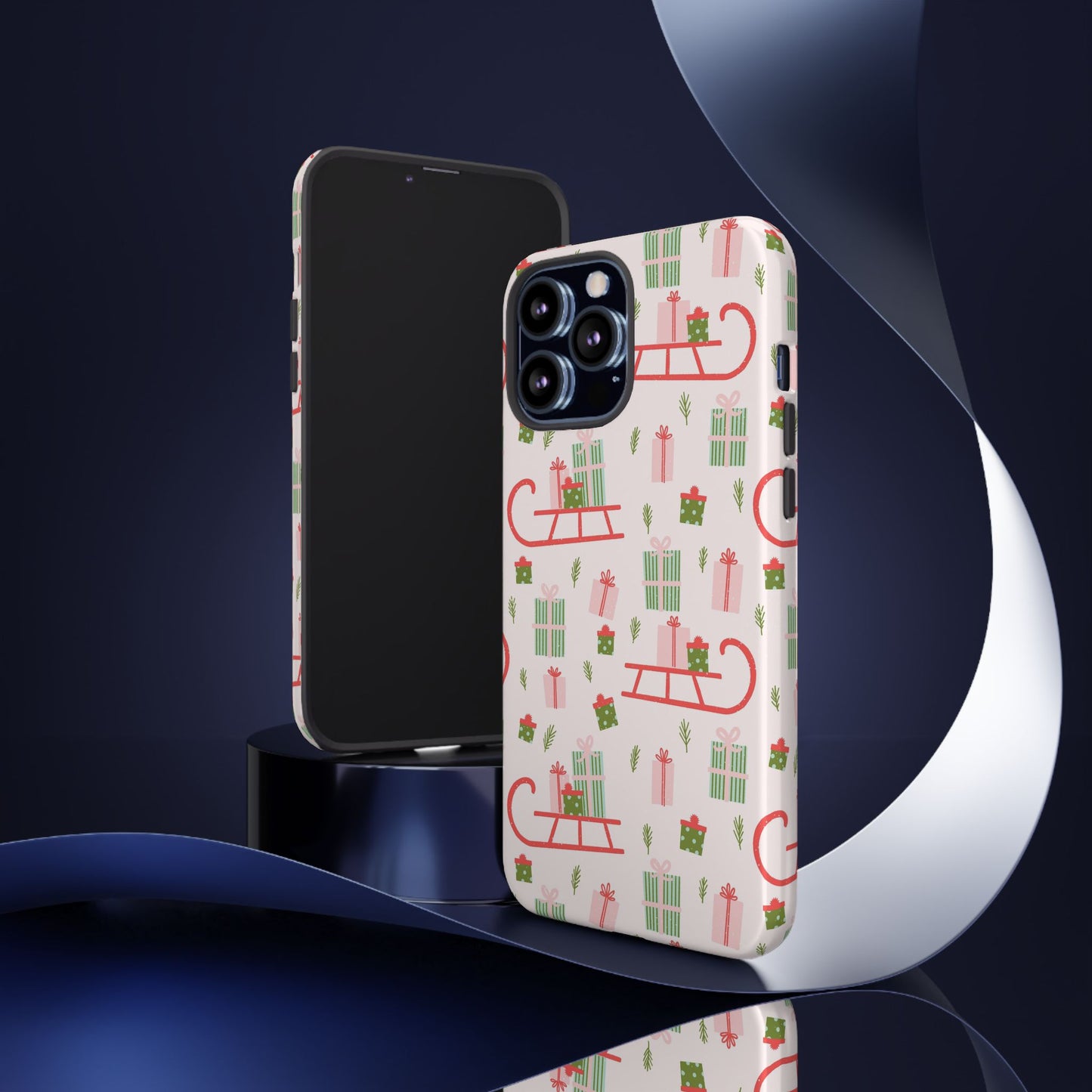 Christmas Gift Sled - iPhone Case