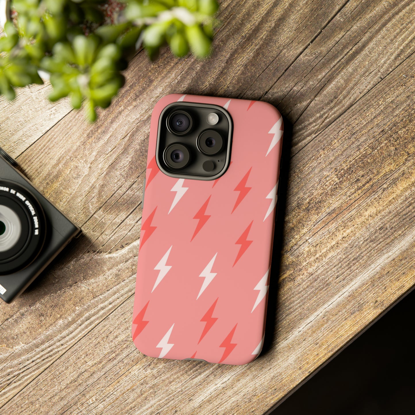 Pink Lightning - iPhone Case