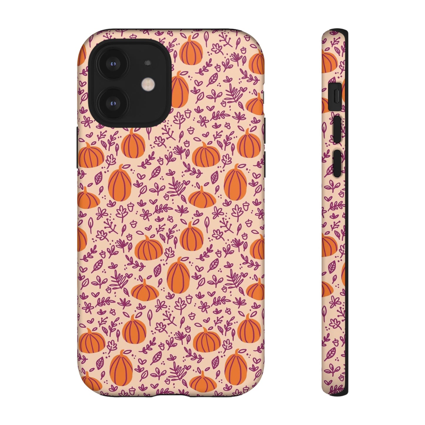 Pumpkin and Doodles Florals - iPhone Case