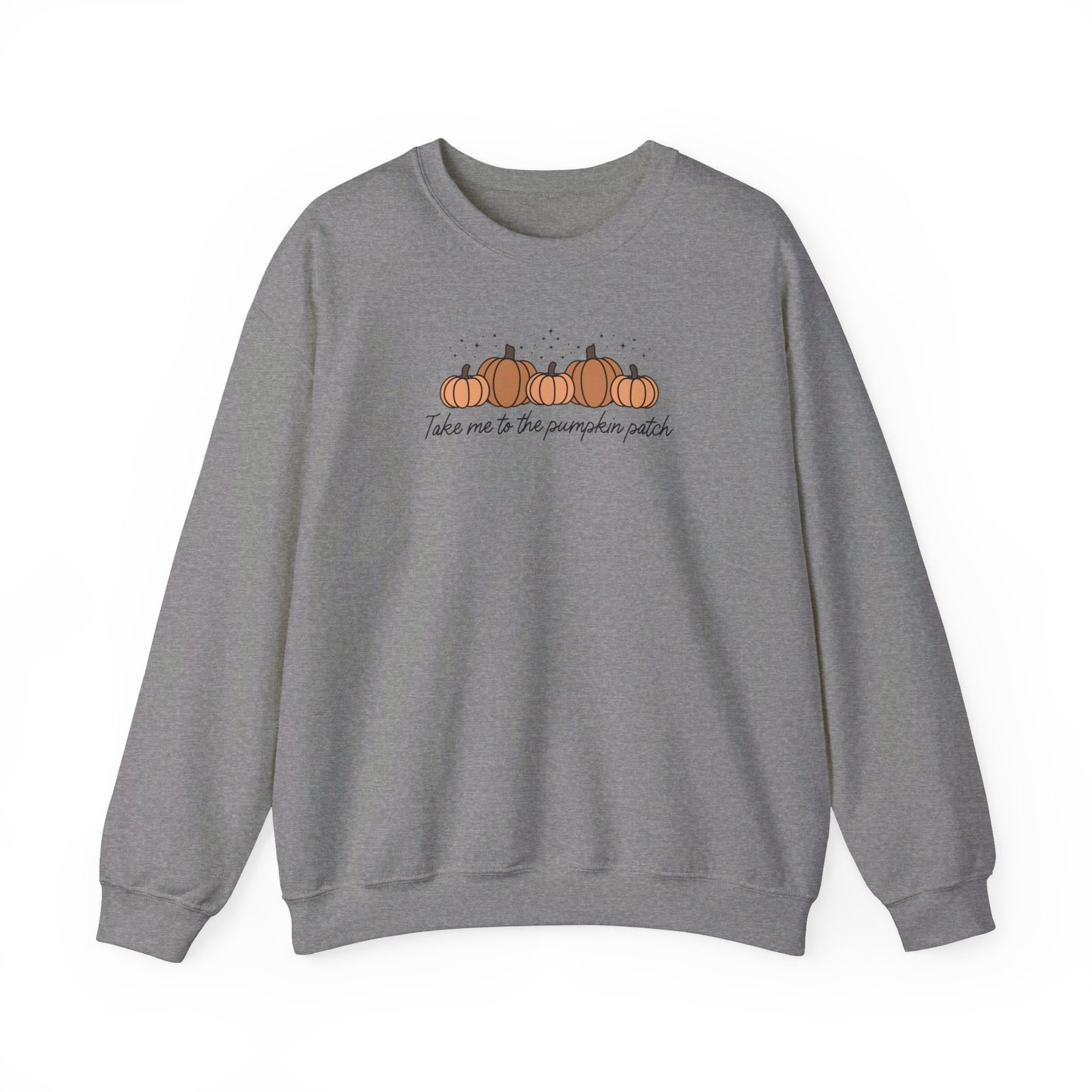 Take Me To The Pumpkin Patch Autumn Fall Sweatshirt - Unisex Heavy Blend™ Crewneck Sweatshirt