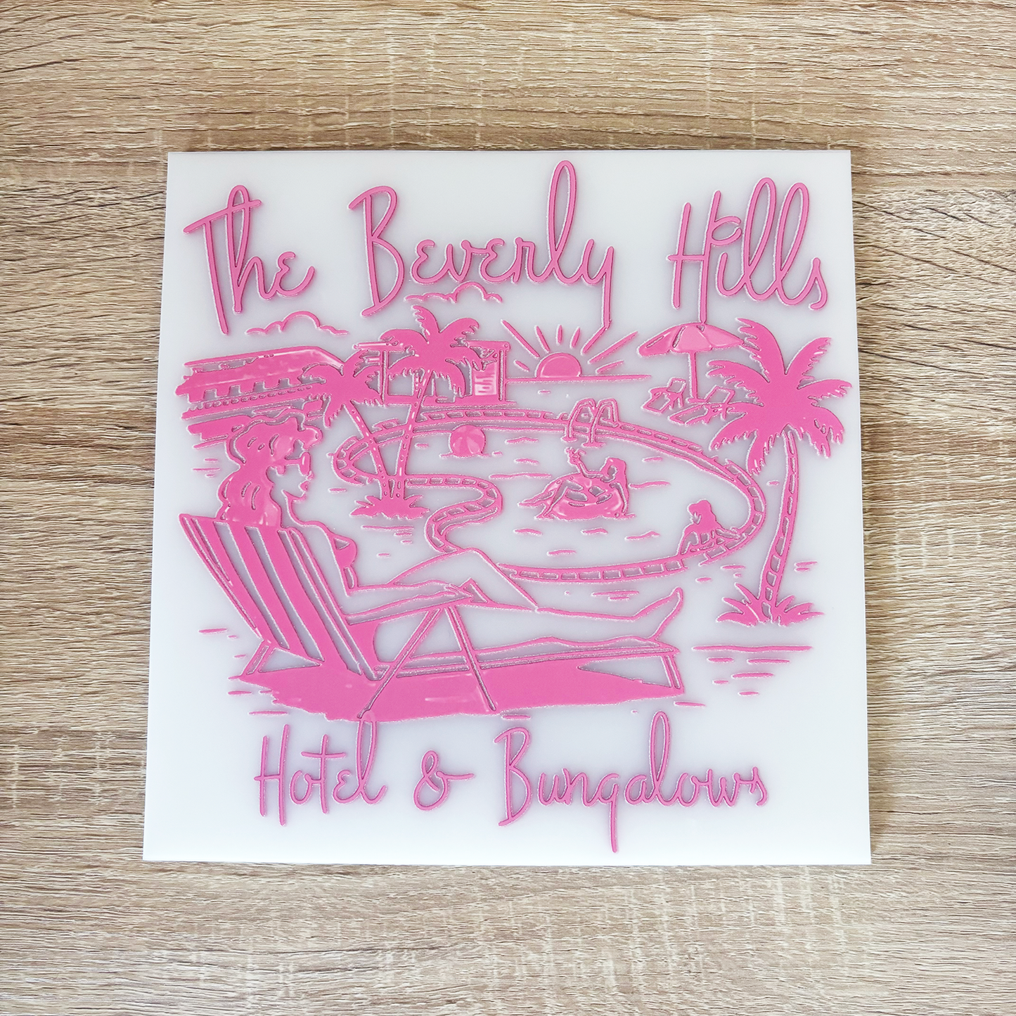 THE BEVERLY HILLS HOTEL - DTF HEAT TRANSFER