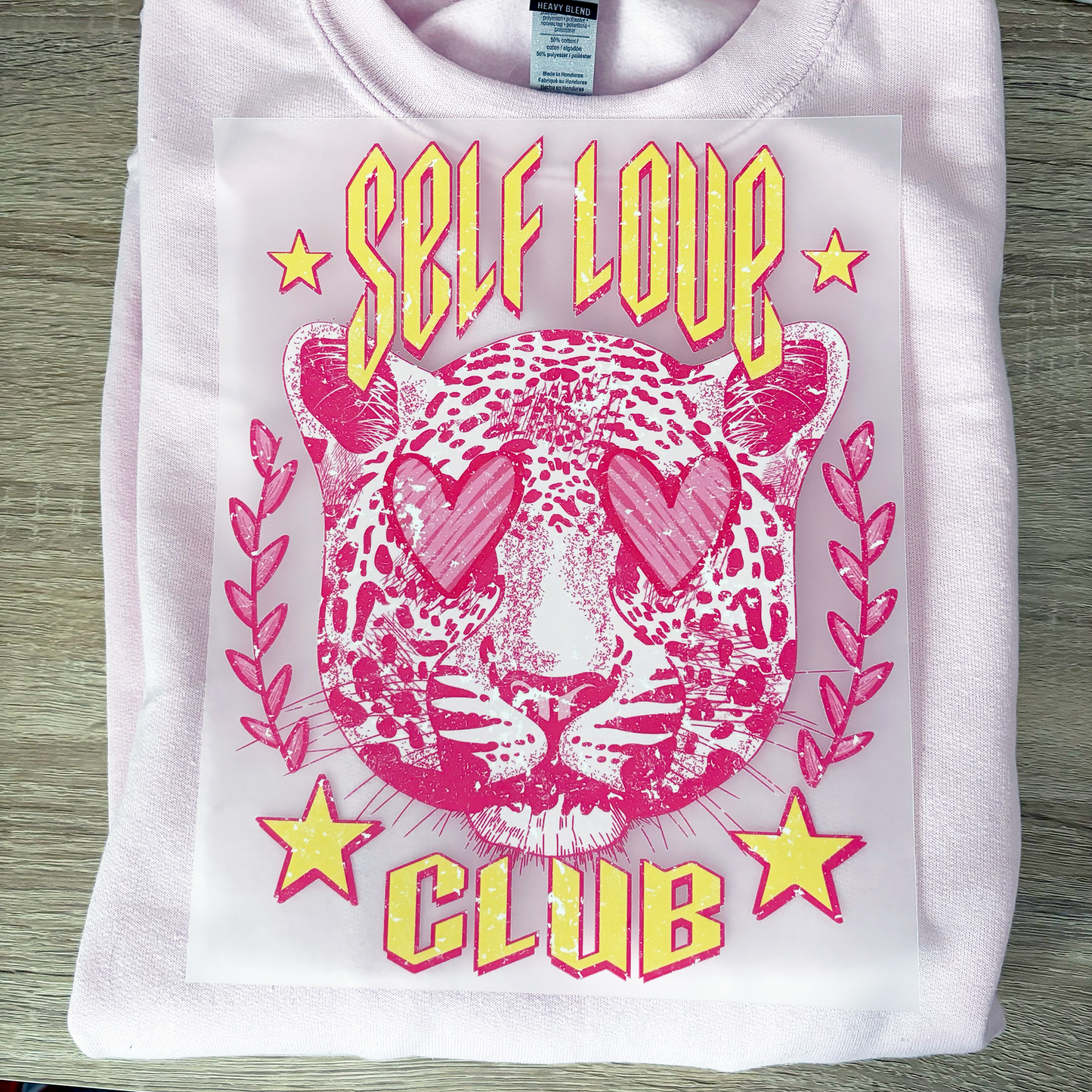 SELF LOVE CLUB TIGER - DTF HEAT TRANSFER